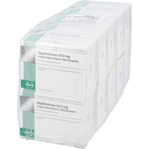 Nephrotrans 840 mg bløde kapsler (500 stk.ück)
