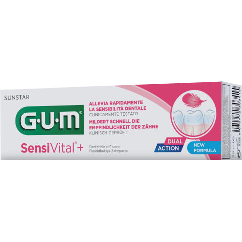 GUM Sensivital+ Tandpasta (75 ml)