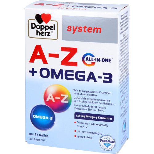Doppelherz A-Z + Omega-3 All In One System (30 St.)
