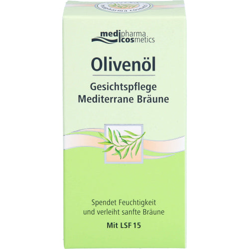 Olivenolie ansigtpleje Middelhavssolbrun (50 ml)