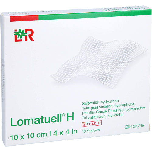 Lomatuell H Salbe 10x10 cm ST (10 Stk.)