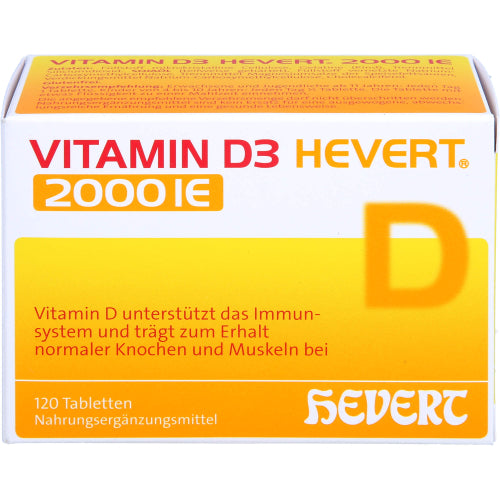 Vitamin D3 Hevert 2000 IE (120 Stk.)