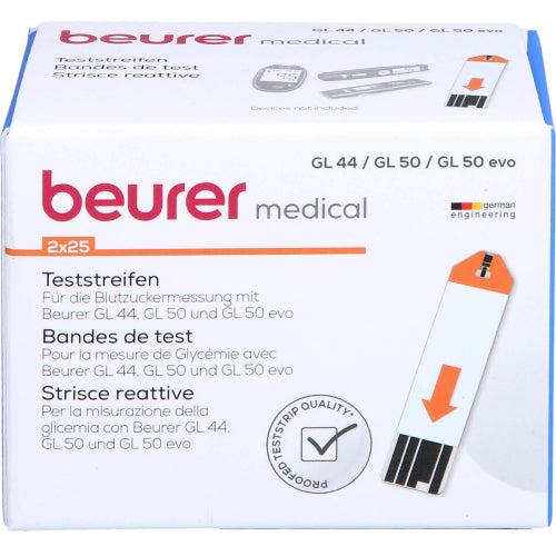 Beurer GL44/GL50 Teststreifen (50 Stk.)