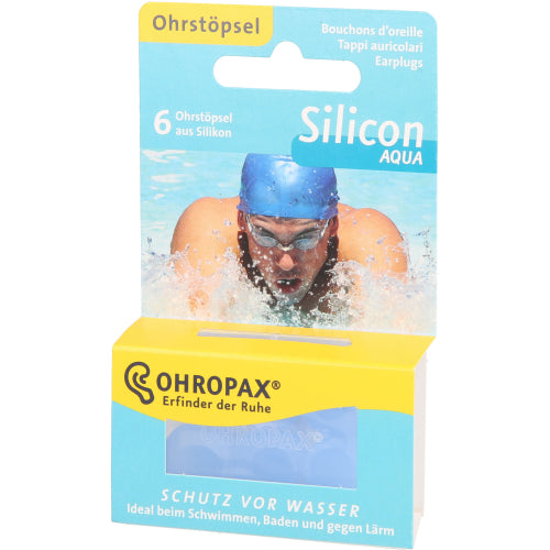 Ohropax Silicon Aqua (6 Stk.)
