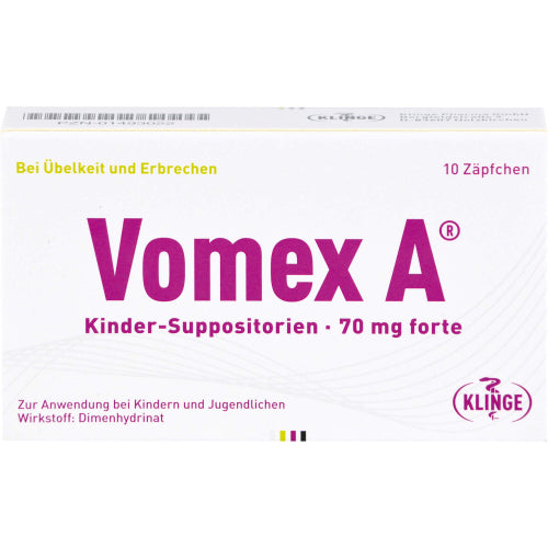 Vomex A Børn SUP.70mg FO (10 stk.)