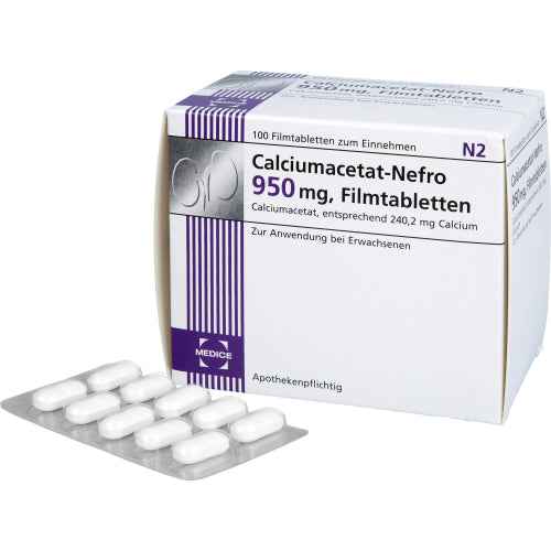 Calciumacetat Nefro 950mg (100 Stk.)