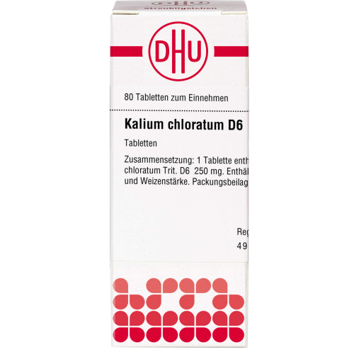 Kaliumchlorat D 6 (80 Stk.)