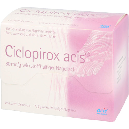 Ciclopirox Acis 80 mg/G (3 g)