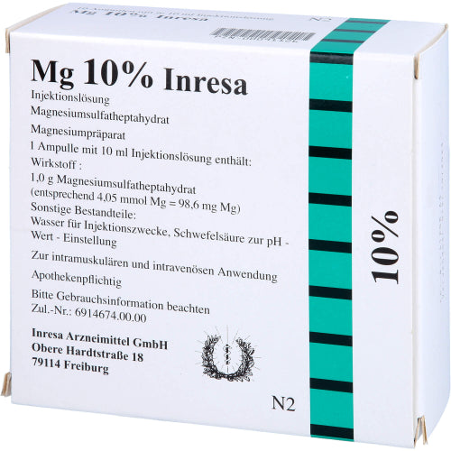 MG 10% Inresa (10x10 ml)