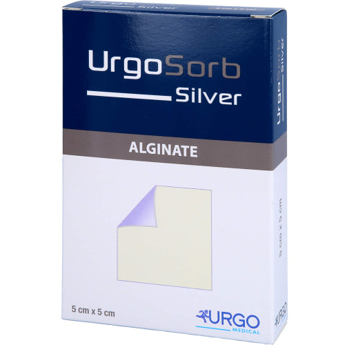 Urgosorb Silver 5x5cm (10 Stk.)