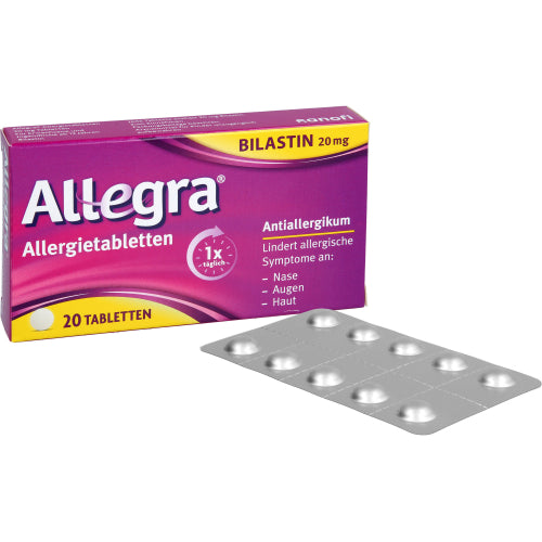 Allegra Allergitabletter 20 mg (20 stk.)