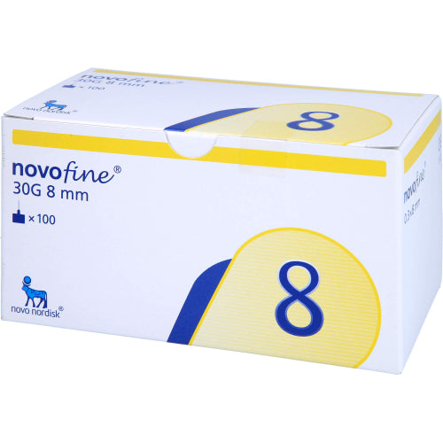 Novofine 8 KAN 0.30X8mm TW (100 stk.)