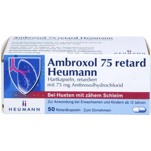 Ambroxol 75 Retard Heumann (50 stk.)