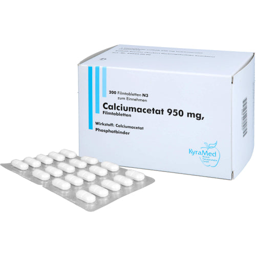 Calciumacetat 950 mg (200 stk.ück)