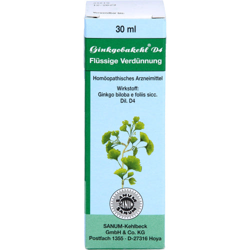 Ginkgobakehl D 4 (30 ml)