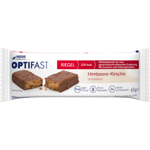 Optifast Riegel Himbeere KI (6X65 g)