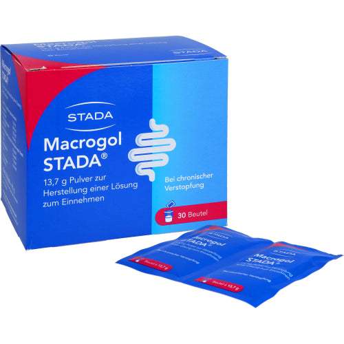 Macrogol Stada 13,7 g pulver til oral opløsning (30 stk.ück)