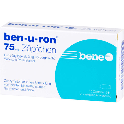 BEN-U-RON 75 mg Zäpfchen (10 Stück)