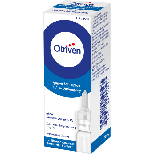 Otrivin 0.1% Opløsning (10 ml)