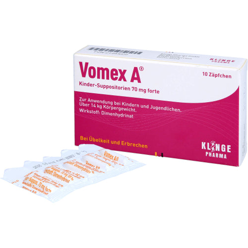 Vomex A Børn SUP.70mg FO (10 stk.)