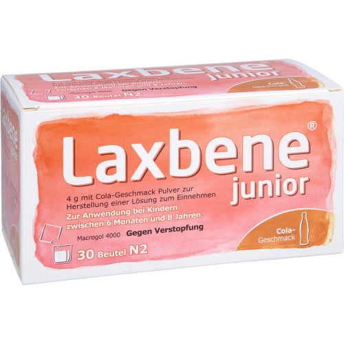 Laxbene Junior 4 G Cola Ple Kinder 6 Monate-8 Jahre (30X4 g)