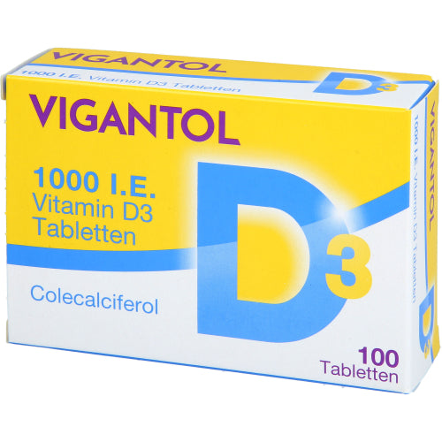Vigantol 1000IE VIT D3 (100 stk.)