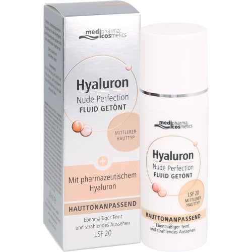 Hyaluron Nude Perfection Fluid Getönt Mittel Ht L20 (50 ml)