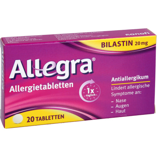 Allegra Allergitabletter 20 mg (20 stk.)