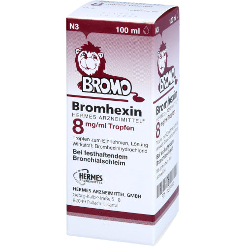 Bromhexin Hermes 8mg/ml TR (100 ml)