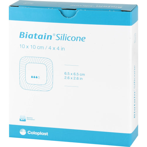 Biatain Silicone 10X10 CM (10 Stk.)