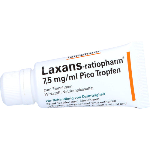 Laxans-Ratiopharm 7,5 mg/ml Pico-Tropfen (30 ml)