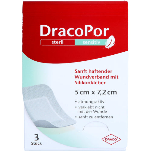 Dracopor Sens 5X7.2cm ST S (3 stk.)