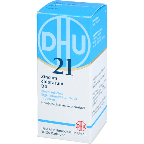 Biochemie 21 Zink CHL D 6 (80 St.)