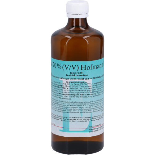 Ethanol 70% (V/V) Hofmanns (500 ml)