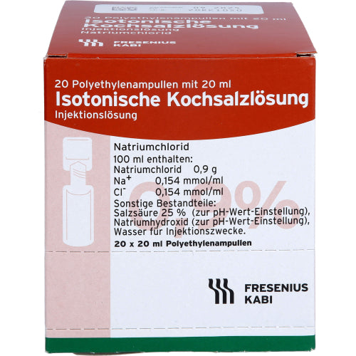 Kogesalt 0,9% Isoton PL (20X20 ml)