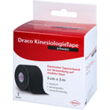 Draco Kinesiologitape Sort 5 Cm X 5 M (1 stk.ück)