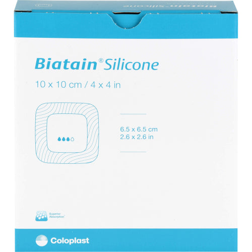 Biatain Silicone 10X10 CM (10 Stk.)