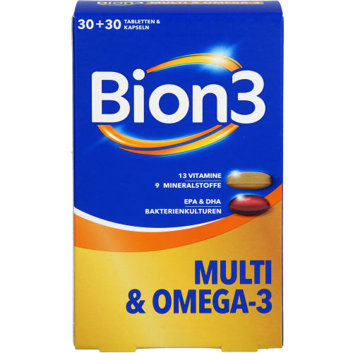 Bion3 Multi+Omega-3 (30+30) (2x30 St.)