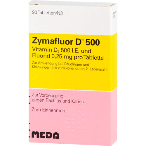 Zymafluor D 500 (90 stk.)