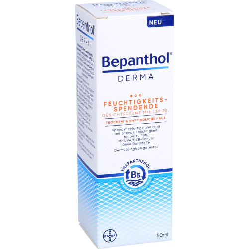 Bepanthol Derma Feuchtigkeit. Gesichtscreme LSF25 (1X50 ml)