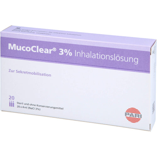 Mucoclear 3% NaCl Inhalationslösung (20X4 ml)