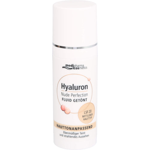 Hyaluron Nude Perfection Fluid Getönt Mittel Ht L20 (50 ml)