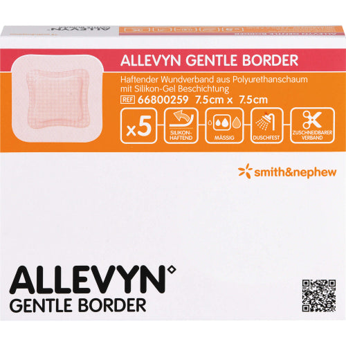 Allevyn 7.5X7.5 Gentle B (5 stk.)