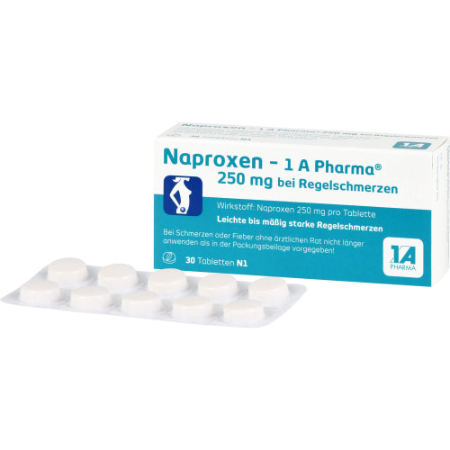 Naproxen 1A Pharma 250 mg (30 stk.)