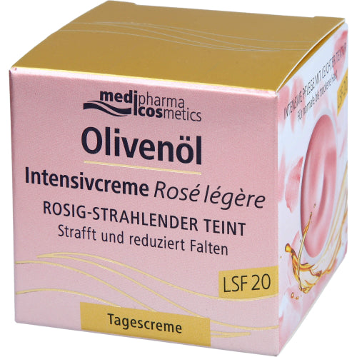 Olivenöl Intensivcreme Rose Legere LSF 20 (50 ml)