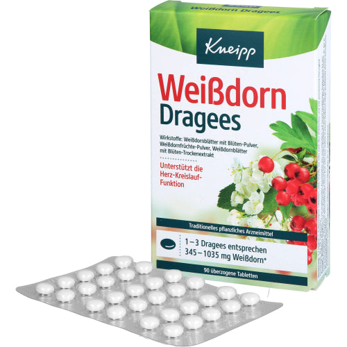 Kneipp Hvidtorn Dragees (90 stk.)