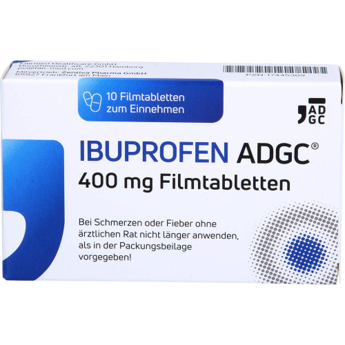 Ibuprofen Adgc 400 mg FTA (10 stk.)