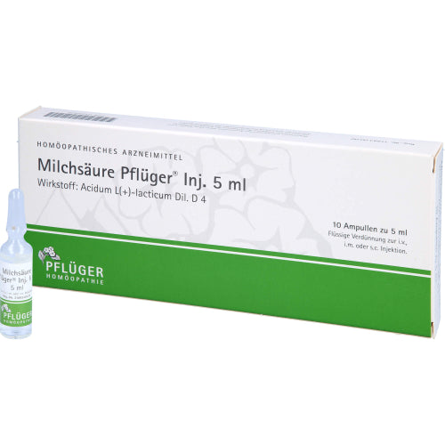 Milchsäurepulver Pflüger 5ml (10 Stk.)
