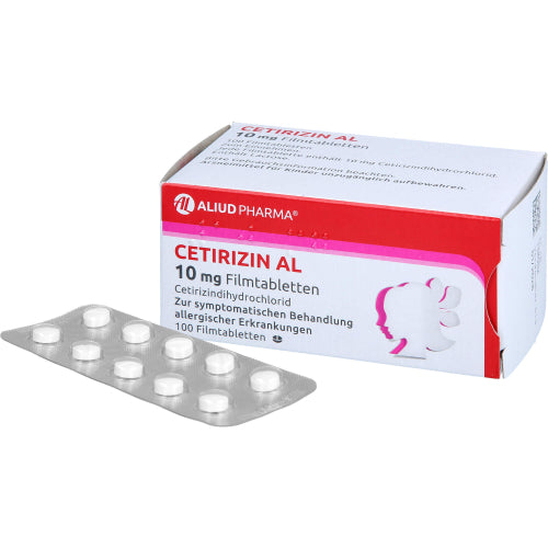 Cetirizin AL 10mg Filmtabl (100 stk.)