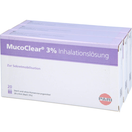 Mucoclear 3% NaCl Inhal LSG (60X4 ml)